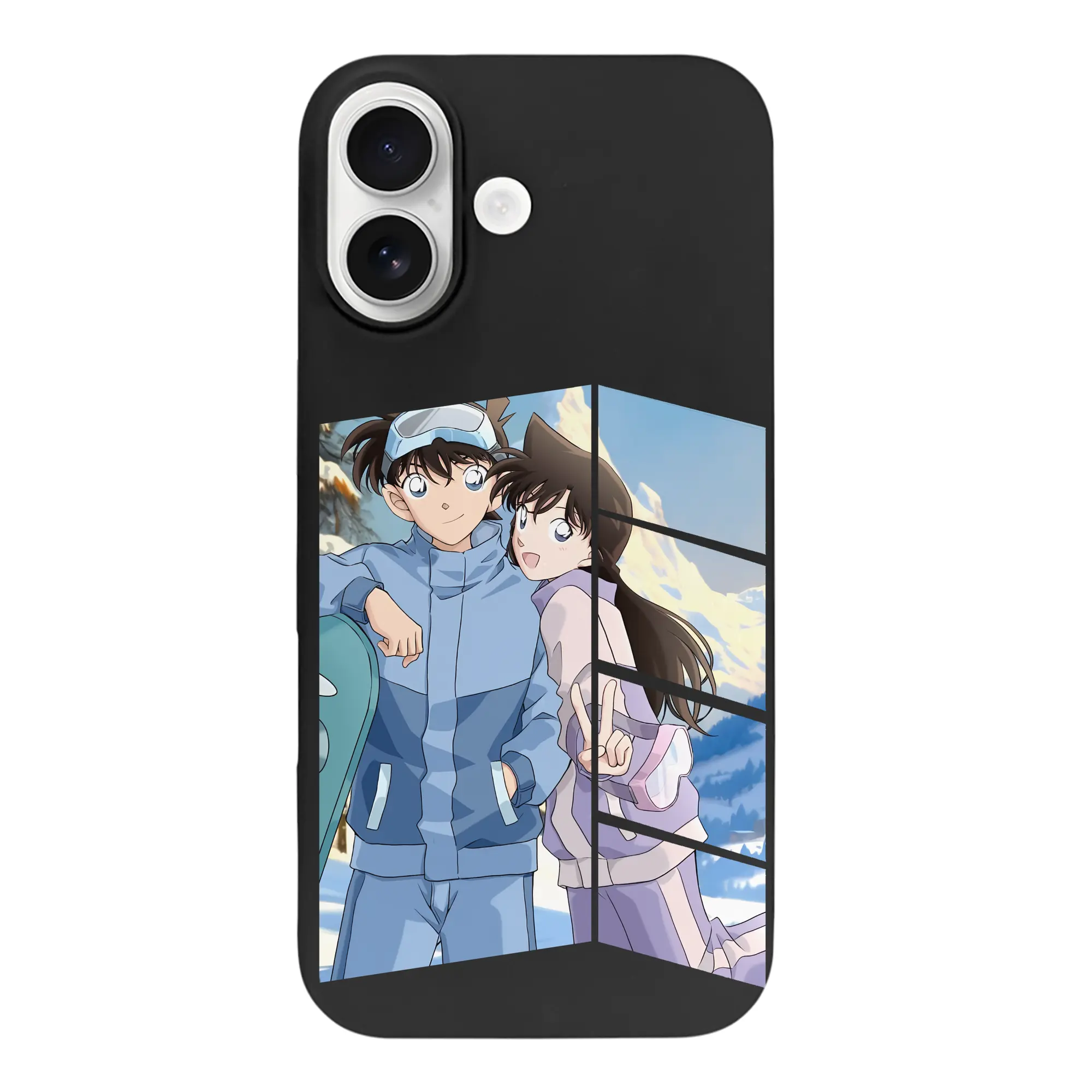 名探偵コナン グッズ 毛利 蘭 - iPhone 17 シリーズ シリコンケース 薄型 耐衝撃 指紋防止 ソフトタッチカバー 精密フィット 傷防止 保護ケース iPhone 17/17 Air/17 Pro/17 Pro Max 対応